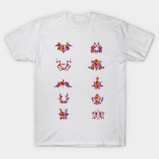 Rorschach inkblot test T-Shirt